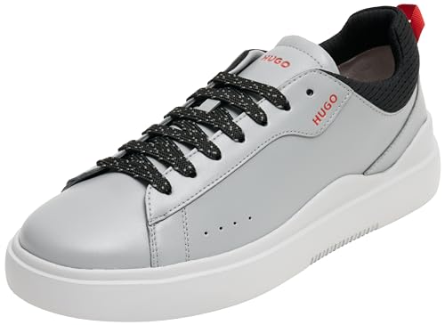 HUGO Herren Blake_Tenn_puly Tennis, Medium Grey, 43 EU von HUGO