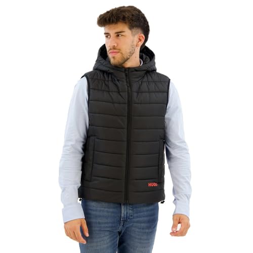 HUGO Herren Breneto Waistcoat Black1 Size S von HUGO