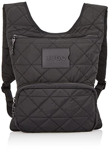 HUGO Herren Bryan_Backpack fl Rucksack Black1 One Size von HUGO