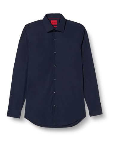 HUGO Herren C-jenno Shirt, Navy414, 37 EU von HUGO