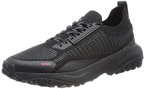 HUGO Herren Cyrus_Runn_knpu Running, Black1, 40 EU von HUGO