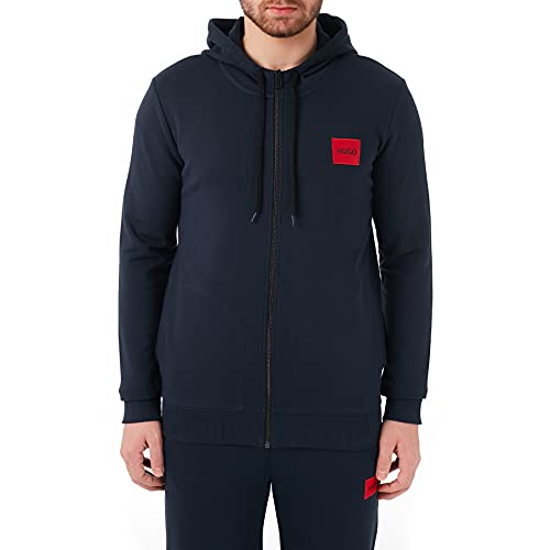 HUGO Herren Pullover, Modern, Dark Blue405, M von HUGO