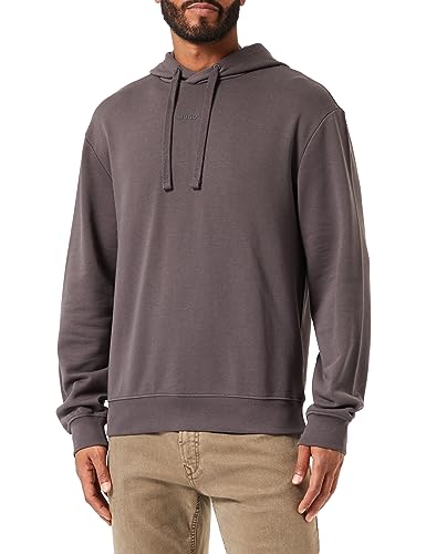 HUGO Herren Dapo Sweatshirt, Dark Grey23, L EU von HUGO