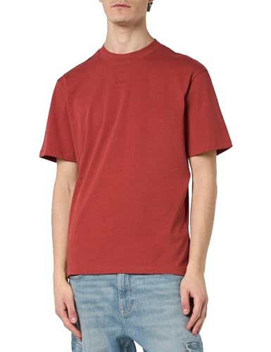 HUGO Herren Dapolino T-Shirt, Dark Red609, L EU von HUGO