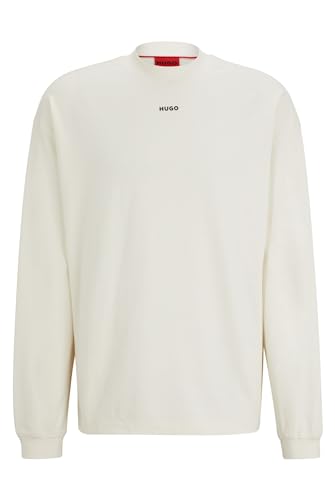 HUGO Herren Daposo T-Shirt, Open White121, M EU von HUGO