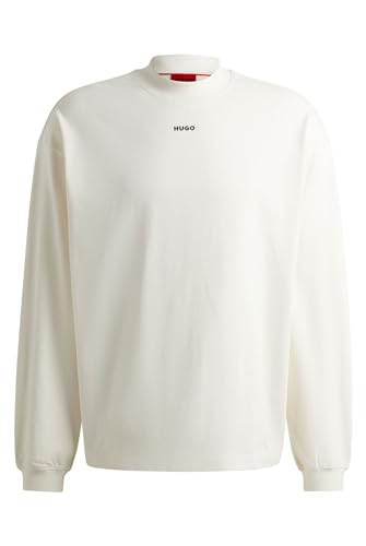 HUGO Herren Daposo T-Shirt, Open White121, S EU von HUGO