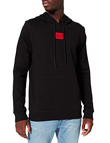 HUGO Herren Daratschi214 Kapuzenpullover, Black1, XL EU von HUGO