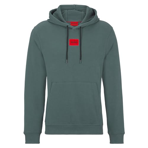 HUGO Herren Daratschi214 Sweatshirt, Dark Green307, S EU von HUGO