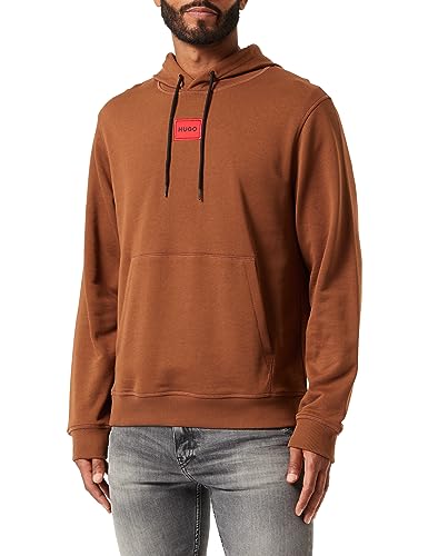 HUGO Herren Daratschi214 Sweatshirt, Rust/Copper224, XL EU von HUGO