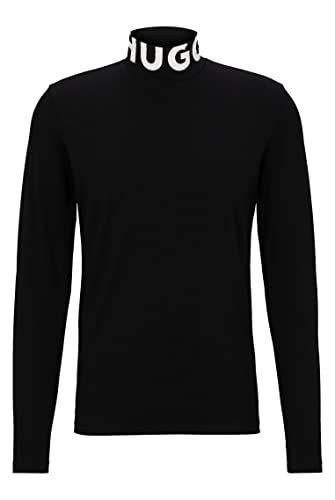 HUGO Herren Dardini233 T_Shirt, Black1, S EU von HUGO