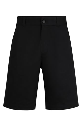 HUGO Herren Darik241 Shorts_Flat, Black1, 42 EU von HUGO