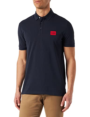 HUGO Herren Dereso222 Polohemd, Dark Blue405, S EU von HUGO