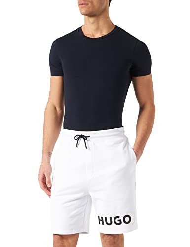 HUGO Herren Dilton Jersey Trouser, White100, S von HUGO