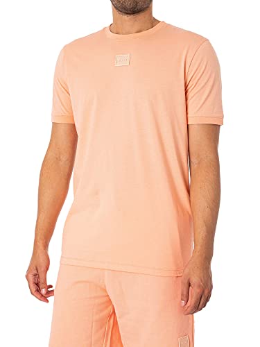 Hugo Herren Diragolino_c T_Shirt, Light/Pastel Red630, L EU von HUGO