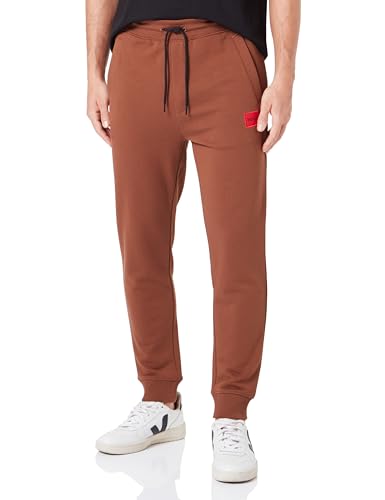 HUGO Herren Doak212 Jersey Trousers, Rust/Copper224, S EU von HUGO