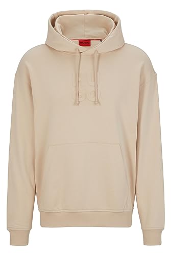 HUGO Herren Dokras Sweatshirt, Light Beige275, M EU von HUGO