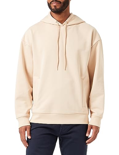 HUGO Herren Dplanet Sweatshirt, Light Beige275, S EU von HUGO