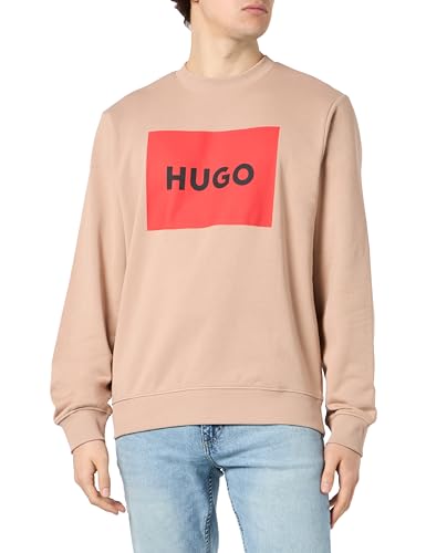 HUGO Herren Duragol222 Sweatshirt, Medium Beige267, L EU von HUGO