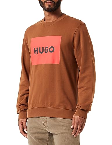 HUGO Herren Duragol222 Sweatshirt, Rust/Copper224, XS EU von HUGO