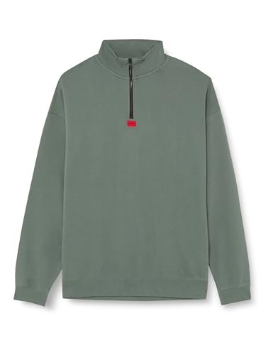 HUGO Herren Durty Sweatshirt, Dark Green307, M EU von HUGO