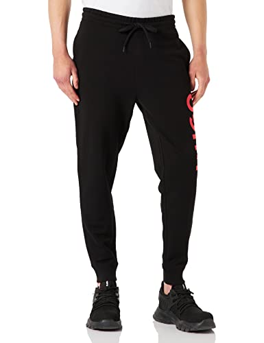 HUGO Herren Dutschi Trainingshose, Black1, M Slim EU von HUGO