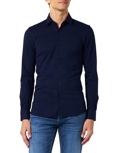 HUGO Herren Elisha02 Shirt, Navy412, 42 EU von HUGO