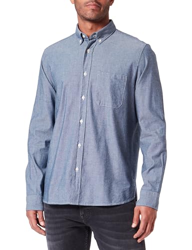 HUGO Herren Ermann Shirt, Light/Pastel Blue450, M EU von HUGO