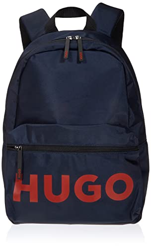 HUGO Herren Ethon BL_Backpack Rucksack Navy410 One Size von HUGO