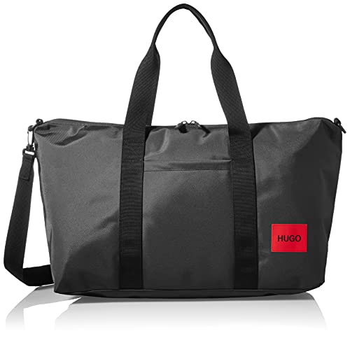 HUGO Herren Ethon_holdall Keepall, Black1, Einheitsgröße EU von HUGO