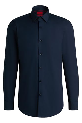 HUGO Herren C-Jenno Shirt, Navy413, 38 von HUGO