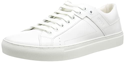 HUGO Herren Futurism_Tenn_lt Sneaker, Weiß (White 100), 42 EU von HUGO