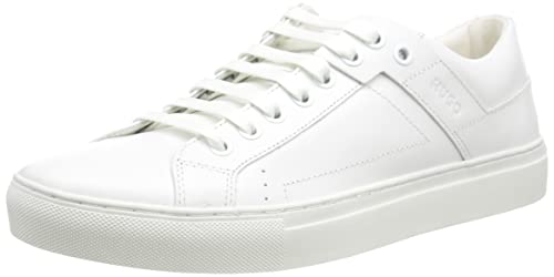 HUGO Futurism_Tenn_lt, Herren Sneaker, Weiß (White 100), 44 EU (10 UK) von HUGO