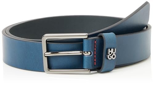 HUGO Herren Gael-Hu-Go_Sz30 Belt, Navy410, 110 von HUGO