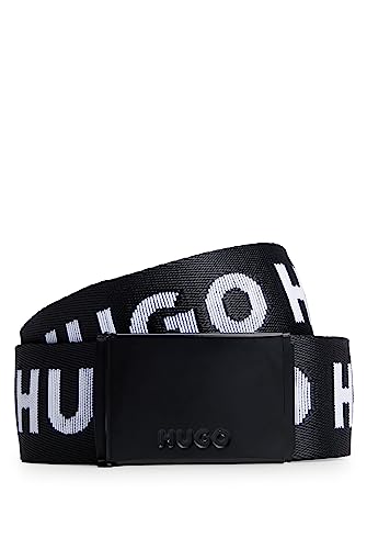 HUGO Herren Garratt-tp os35 APPAREL_BELT, Black2, Einheitsgröße EU von HUGO