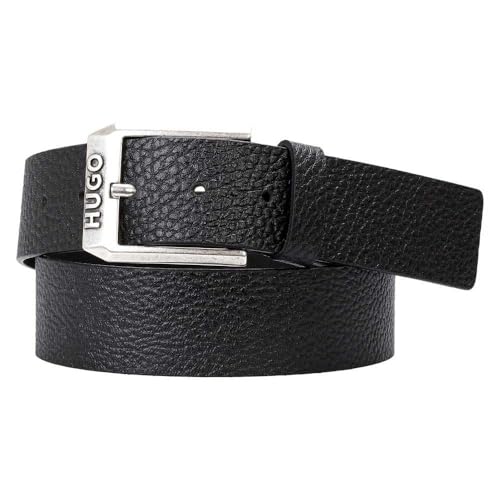HUGO Herren Gelio-gr-a_sz40 BELT, Black1, 90 EU von HUGO