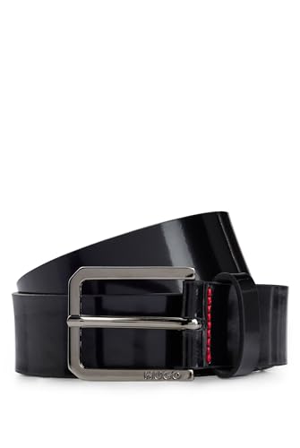 HUGO Herren Gengol-broff_sz35 APPAREL_BELT, Black1, 85 EU von HUGO