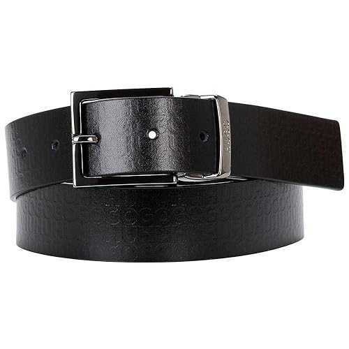 HUGO Herren Giupi-l-emb_sr35_sp BELT, Schwarz 1,95 von HUGO