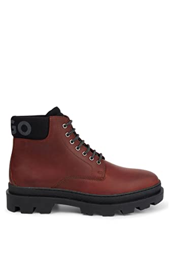 HUGO Herren Graham_half_pp Ankle Boot, Open Brown240, 44 EU von HUGO