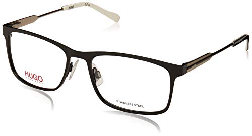 HUGO Herren HG 0231 Sonnenbrille, Matte Black, 54 von HUGO