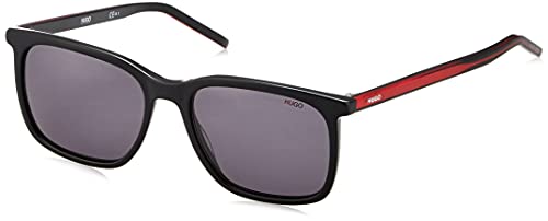 HUGO Herren HG 1027/S Sonnenbrille, Nero Rosso, 55 von HUGO