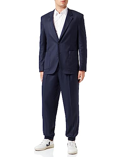 HUGO Herren Haero/Gelos233x SUIT, Dark Blue, 50 EU von HUGO