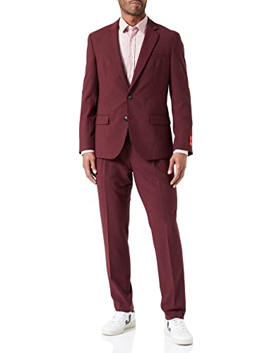 HUGO Herren Hanfred/Goward224xwg Suit, Open Pink693, 56 EU von HUGO