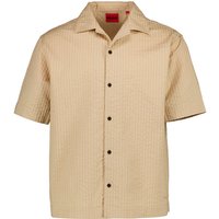 HUGO Herren Hemd beige Baumwolle HUGO Herren Hemd beige Baumwolle von HUGO