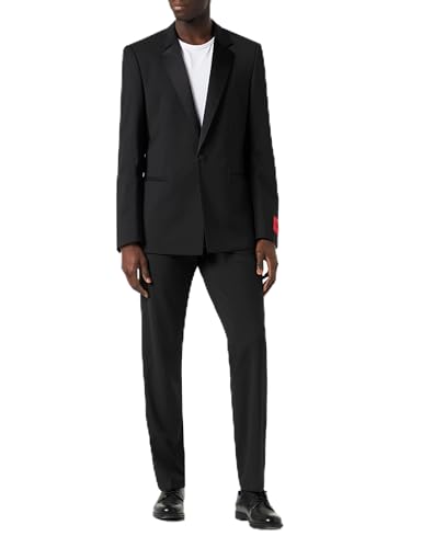 HUGO Herren Hendrix/Scot231e1x Suit, Black1, 56 EU HUGO Herren Hendrix/Scot231e1x Suit, Black1, 56 EU von HUGO
