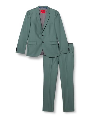 HUGO Herren Henry/Getlin232x Suit, Dark Green307, 48 EU von HUGO
