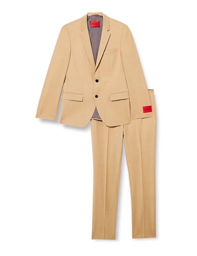 HUGO Herren Henry/Getlin232x Suit, Medium Beige267, 48 EU von HUGO