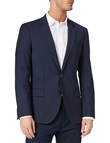 HUGO Herren Henrym204x 10217983 01 Blazer, Blau (Dark Blue 405), 44 EU von HUGO