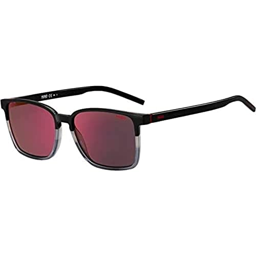 HUGO Herren HG 1128/S Sonnenbrille, Black Grey, 56 von HUGO