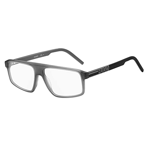 HUGO Herren Hg 1190 Sonnenbrille, Mattgrau, 56 von HUGO