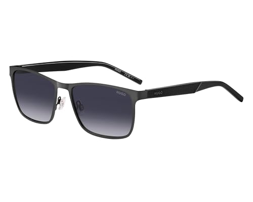 HUGO Herren Hg 1328/S Sonnenbrille, Mattschwarz (Ruthenium Black), 57/17/145 von HUGO